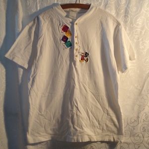 Woman's Vintage Disney World button down